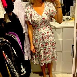 NWT Rebecca Taylor floral esmee dress size 0